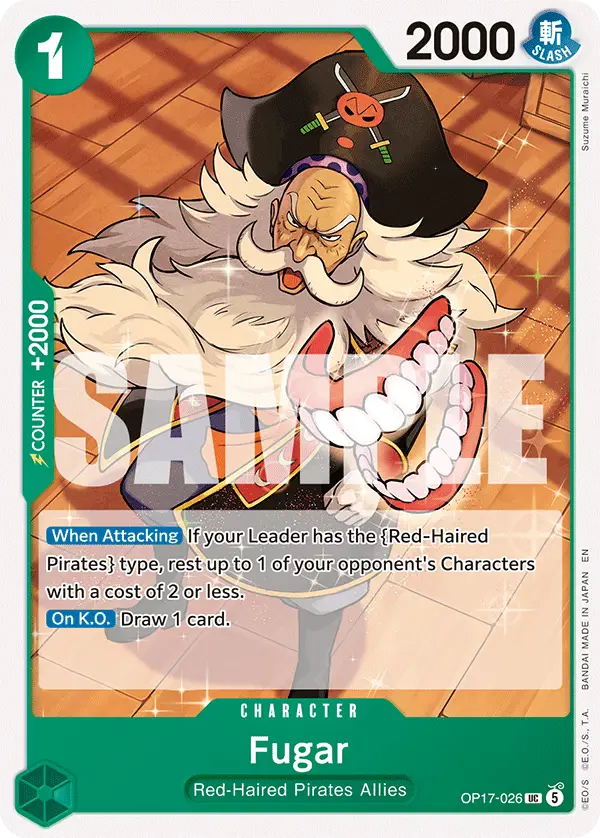 Fugar, The World's Strongest Warriors OP17-026