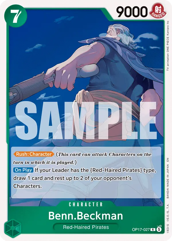 Benn.Beckman, The World's Strongest Warriors OP17-027