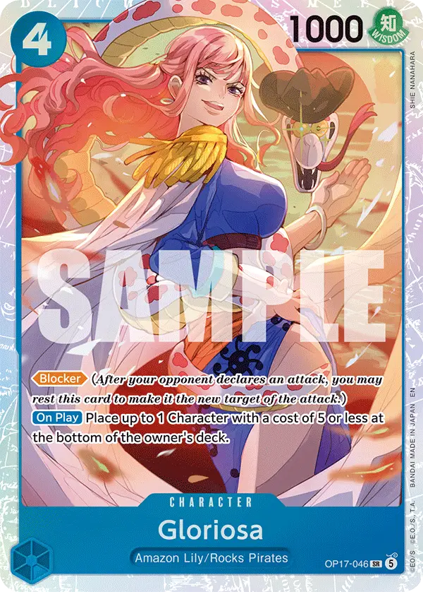 Gloriosa, The World's Strongest Warriors OP17-046
