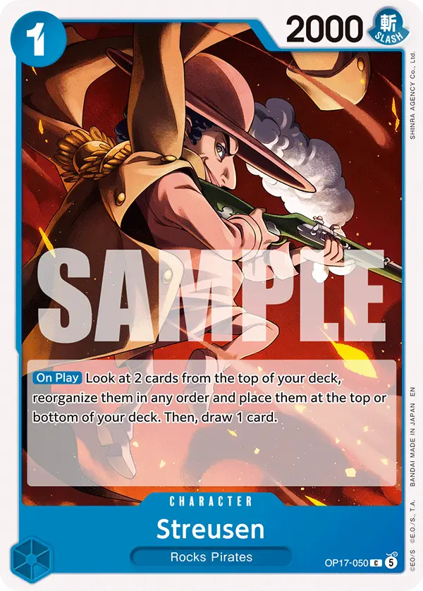 Streusen, The World's Strongest Warriors OP17-050