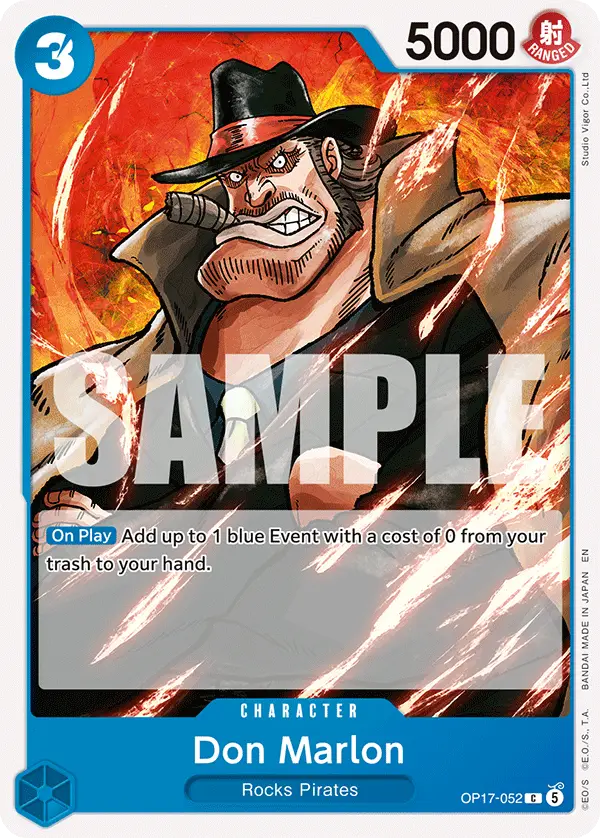 Don Marlon, The World's Strongest Warriors OP17-052