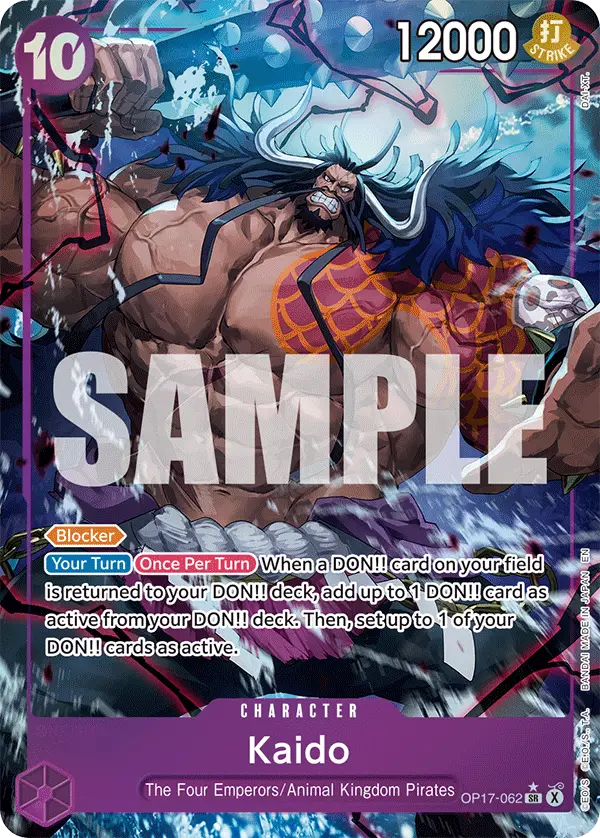 Kaido (Alt Art), The World's Strongest Warriors OP17-062
