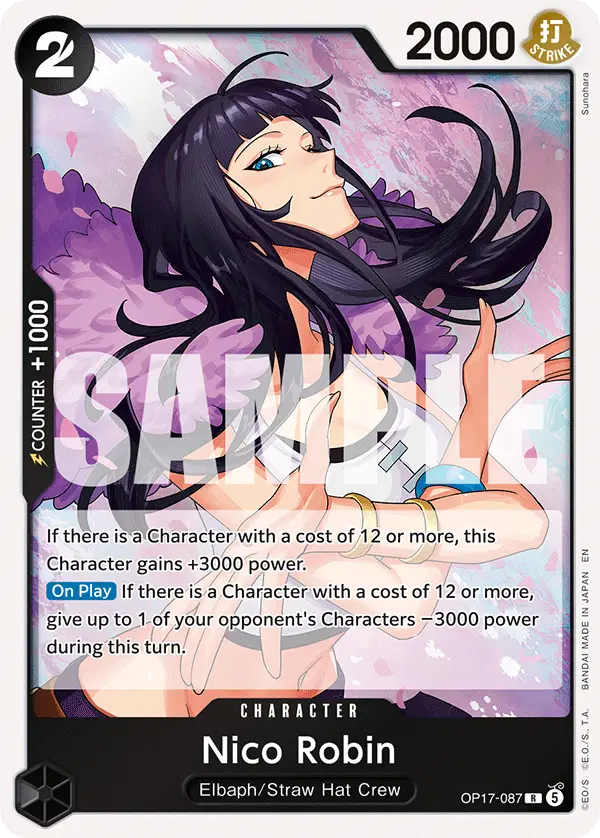 Nico Robin, The World's Strongest Warriors OP17-087