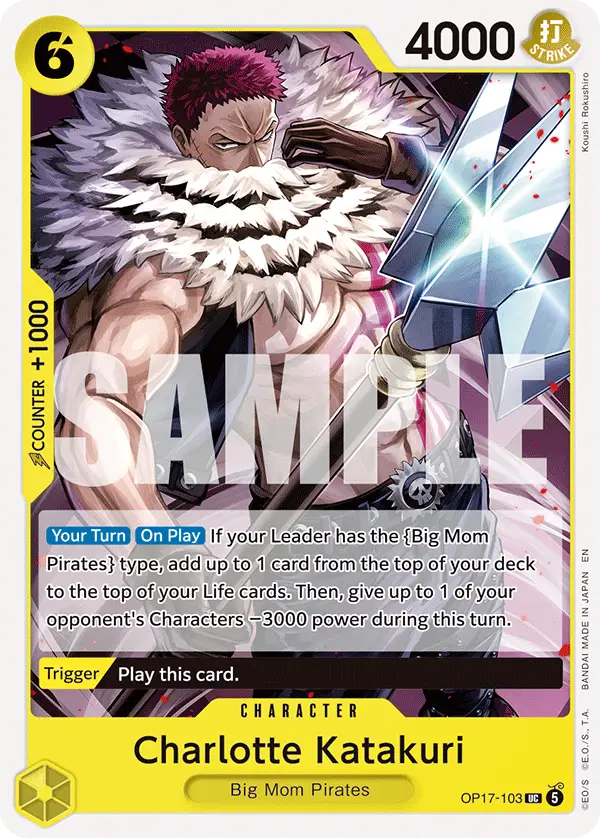 Charlotte Katakuri, The World's Strongest Warriors OP17-103