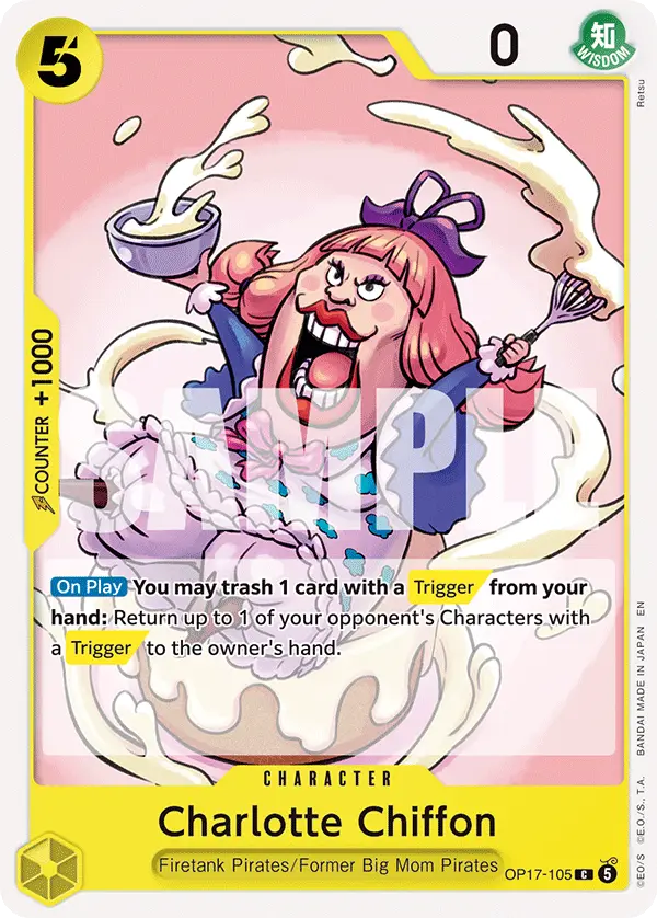 Charlotte Chiffon, The World's Strongest Warriors OP17-105