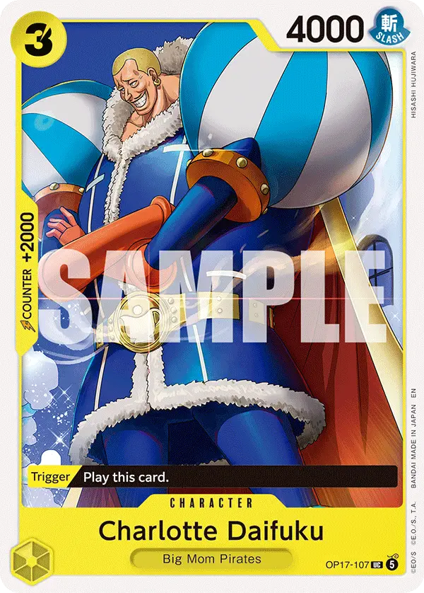 Charlotte Daifuku, The World's Strongest Warriors OP17-107