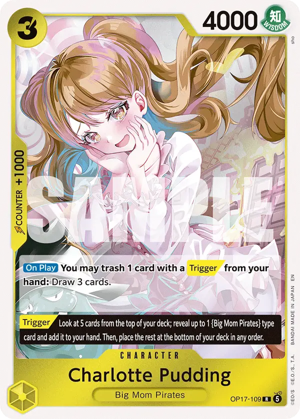 Charlotte Pudding, The World's Strongest Warriors OP17-109