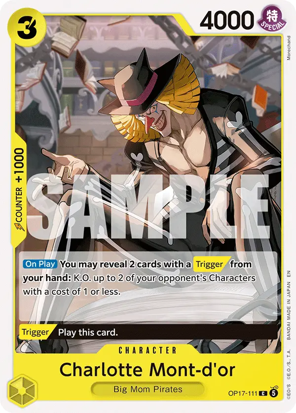 Charlotte Mont-d'or, The World's Strongest Warriors OP17-111