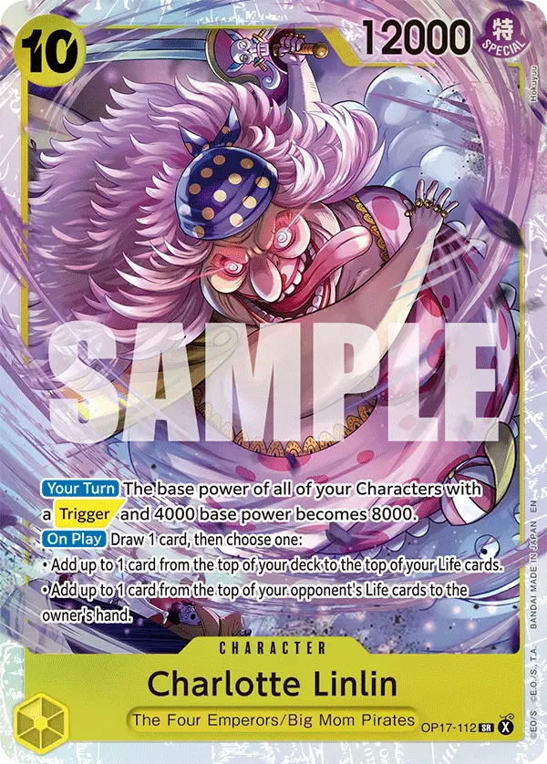 Charlotte Linlin, The World's Strongest Warriors OP17-112