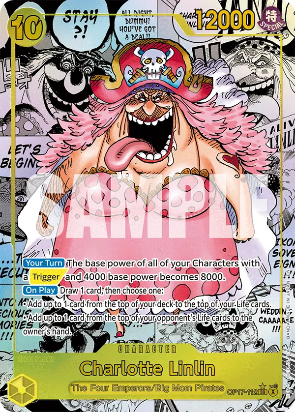 Charlotte Linlin (Manga), The World's Strongest Warriors OP17-112