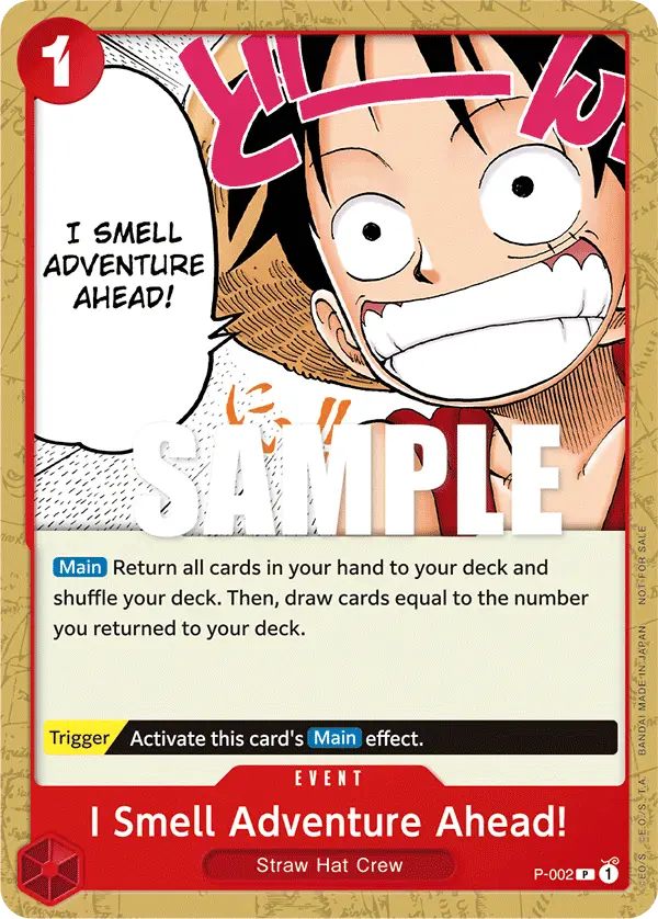 I Smell Adventure Ahead! (Promotion Pack 2022), One Piece Promotion Cards P-002