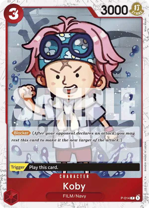 Koby (Jolly Roger Foil), Premium Booster -The Best- P-014