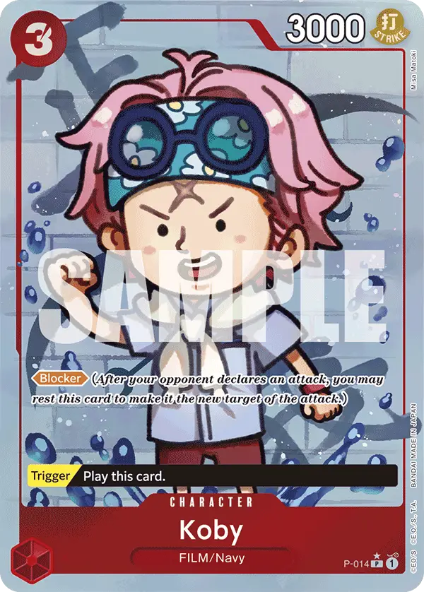 Koby (Full Art), Premium Booster -The Best- P-014