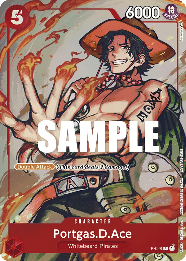 Portgas.D.Ace (CS 2023 Event Pack Finalist Ver.), One Piece Promotion Cards P-028