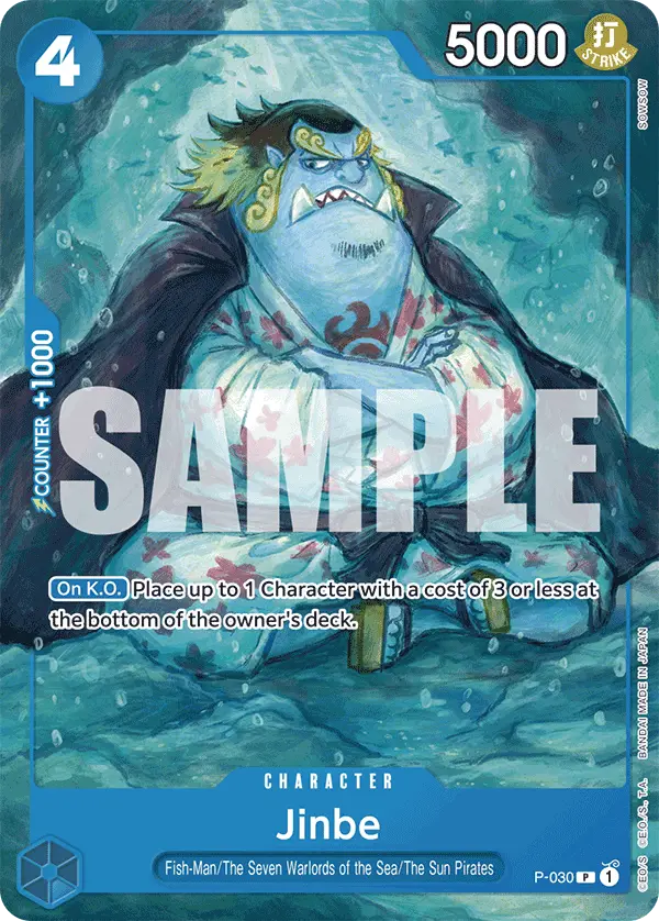 Jinbe, Starter Deck 17 BLUE Donquixote Doflamingo P-030