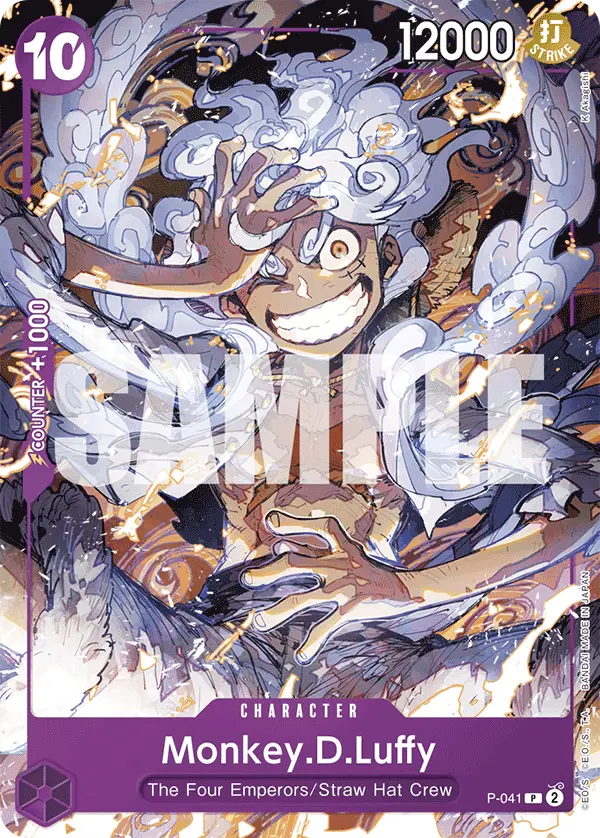 Monkey.D.Luffy, Starter Deck 18 PURPLE Monkey.D.Luffy P-041