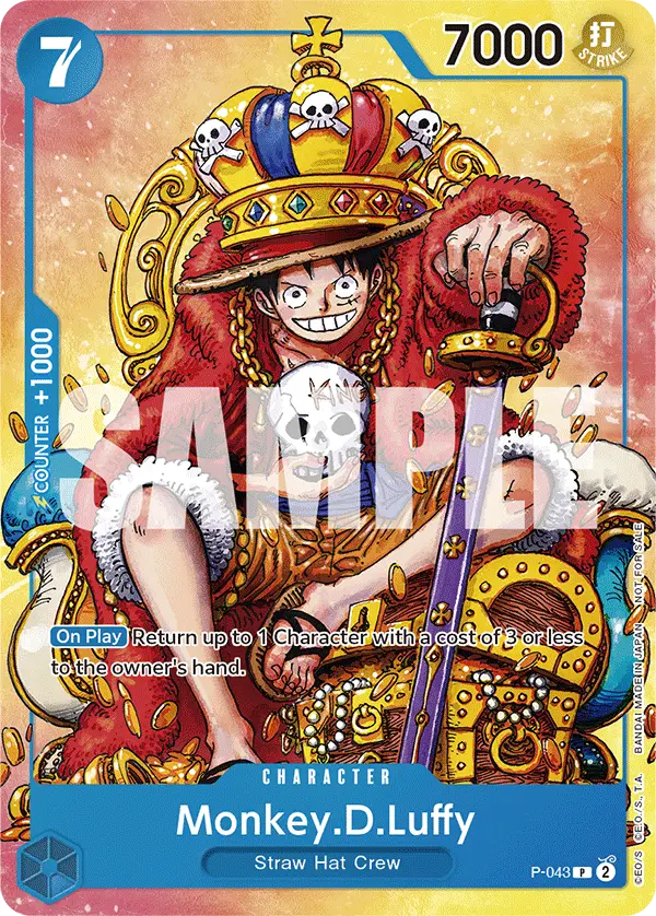 Monkey.D.Luffy (Convention Promo 2024), One Piece Promotion Cards P-043