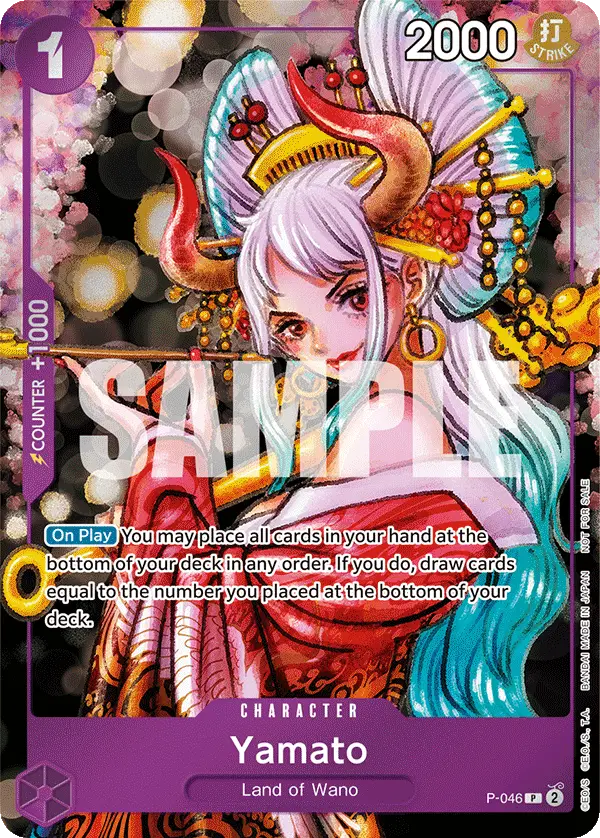Yamato (Event Pack Vol. 3), One Piece Promotion Cards P-046