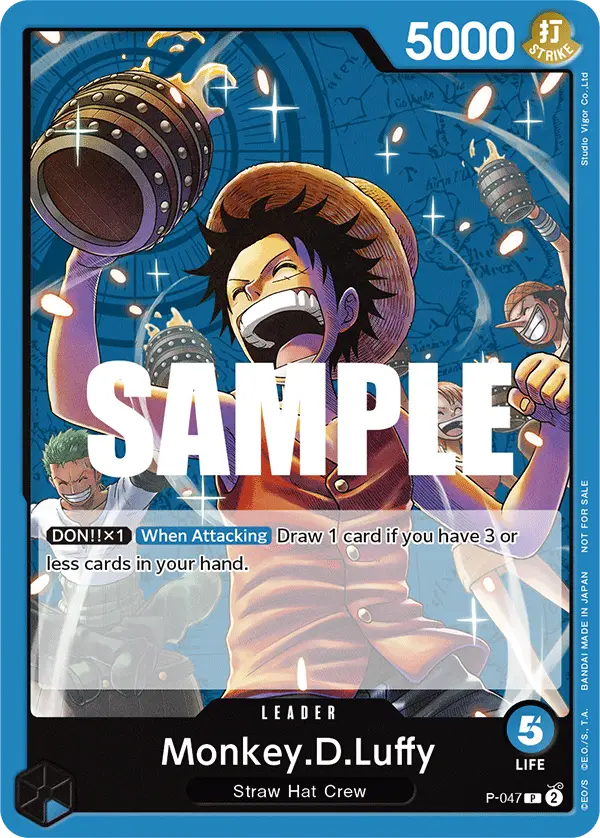 Monkey.D.Luffy (Sealed Battle Kit Vol. 1), One Piece Promotion Cards P-047