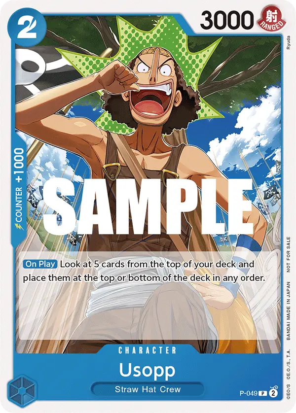 Usopp (Sealed Battle Kit Vol. 1), One Piece Promotion Cards P-049