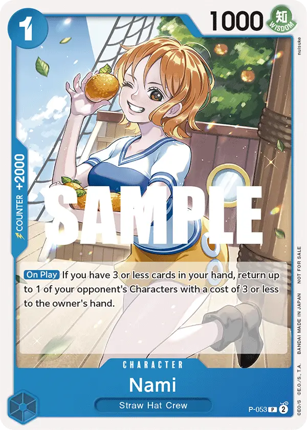 Nami (Jolly Roger Foil), Premium Booster -The Best- P-053