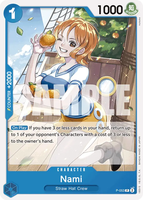 Nami (Reprint), Premium Booster -The Best- P-053