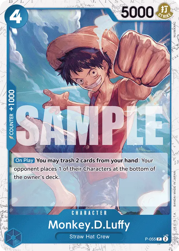 Monkey.D.Luffy (Jolly Roger Foil), Premium Booster -The Best- P-055