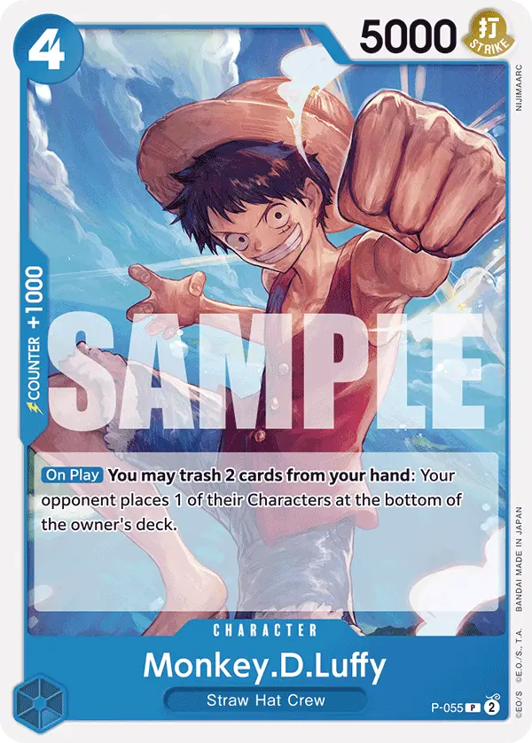 Monkey.D.Luffy (Reprint), Premium Booster -The Best- P-055
