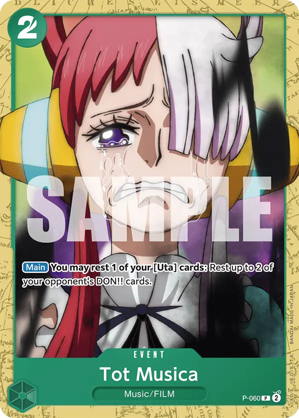 Tot Musica, Starter Deck 16 GREEN Uta P-060