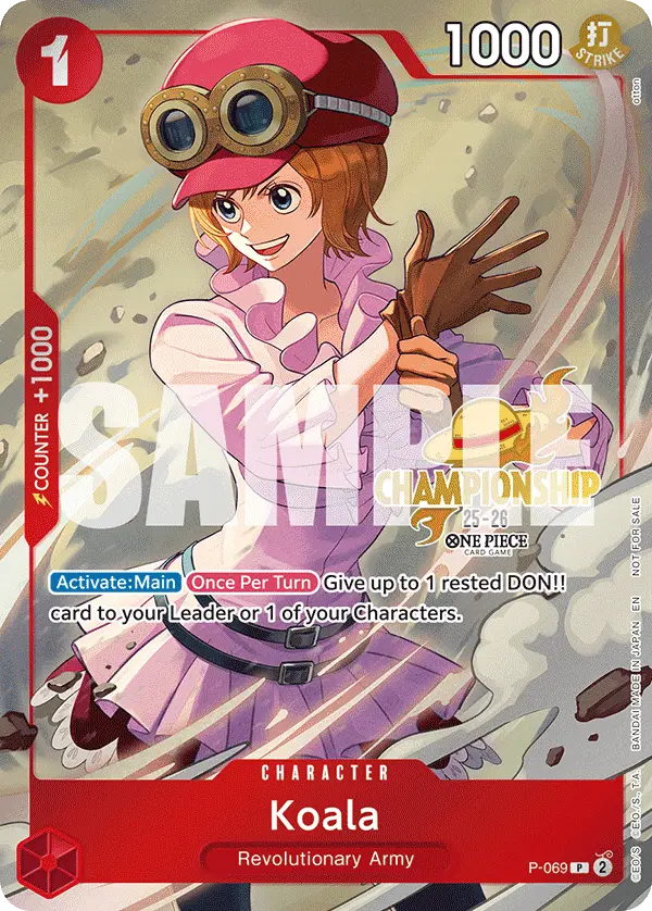 Koala (CS 25-26 Event Pack), One Piece Promotion Cards P-069