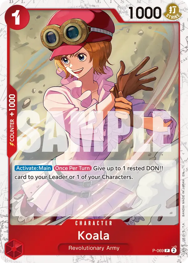 Koala (Pirate Foil), Premium Booster -The Best- Vol. 2 P-069