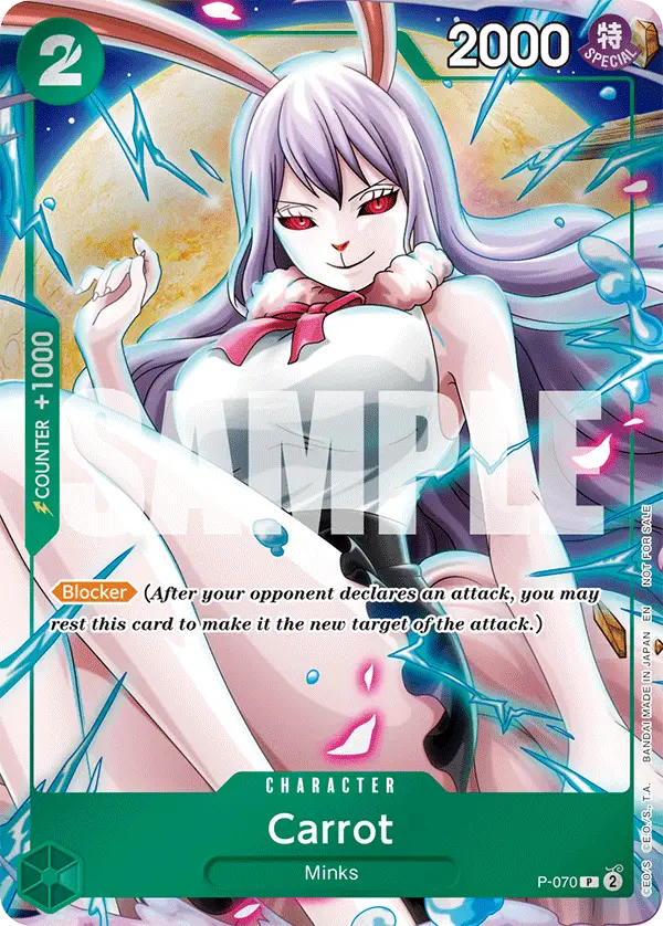 Carrot (Event Pack Vol. 6), One Piece Promotion Cards P-070
