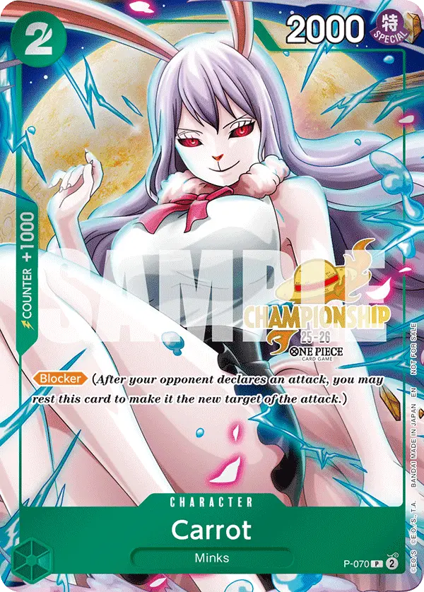 Carrot (CS 25-26 Event Pack), One Piece Promotion Cards P-070