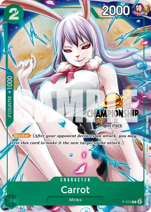 Carrot (CS 25-26 Event Pack Finalist Ver.), One Piece Promotion Cards P-070