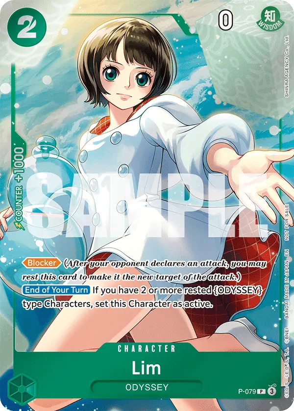 Lim (Event Pack Vol. 6), One Piece Promotion Cards P-079
