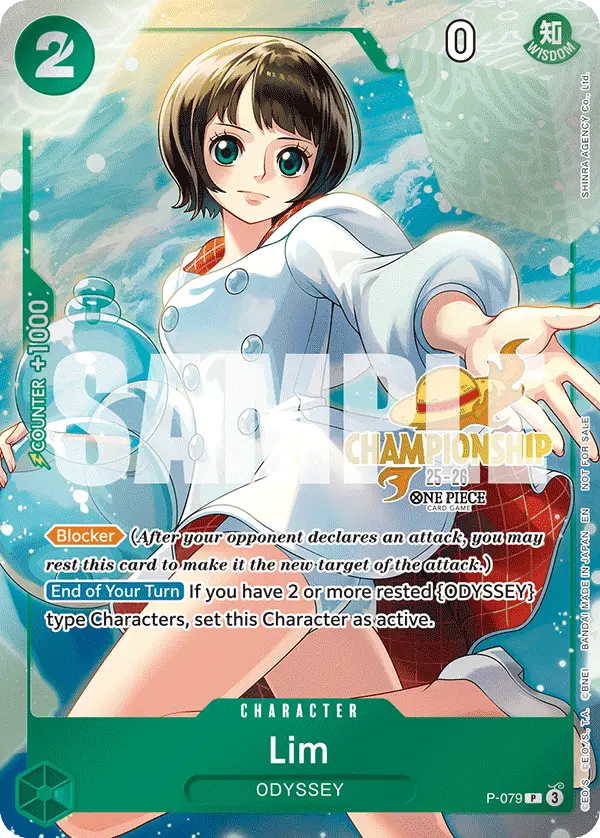 Lim (CS 25-26 Event Pack), One Piece Promotion Cards P-079