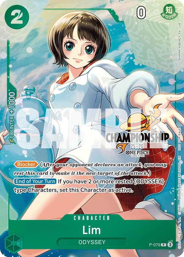 Lim (CS 25-26 Event Pack Finalist Ver.), One Piece Promotion Cards P-079