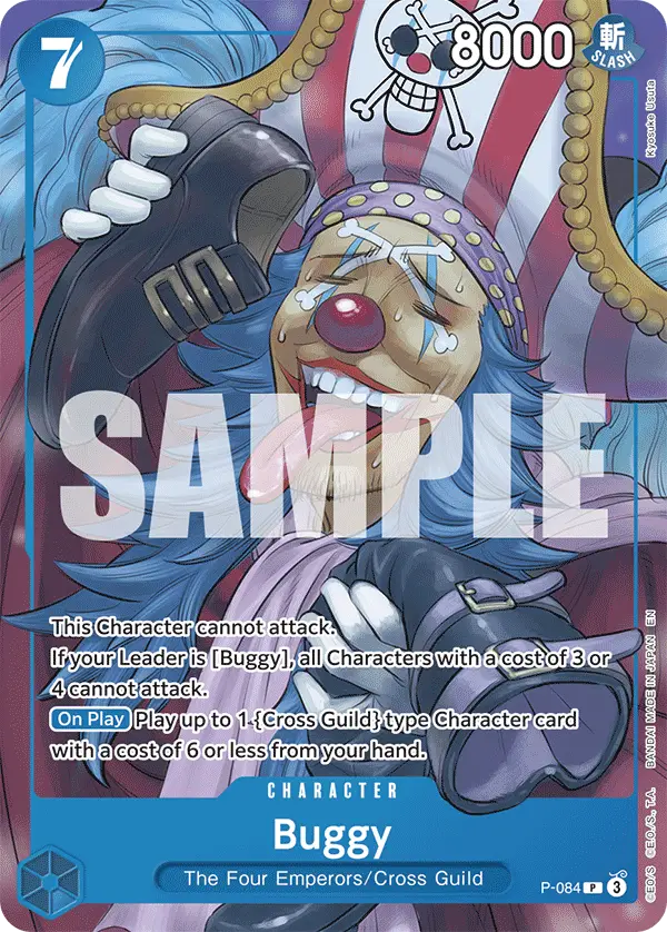Buggy (Promo Reprint), Starter Deck 25 BLUE Buggy P-084