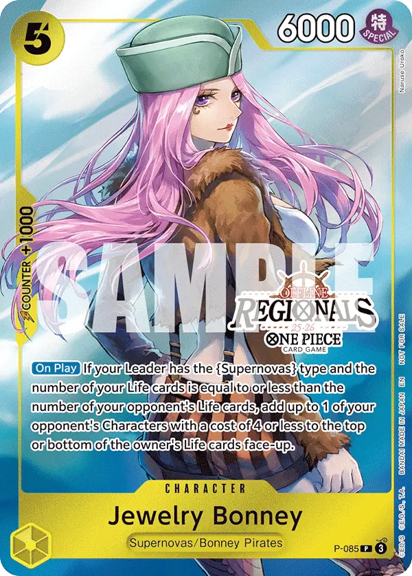 Jewelry Bonney (Online Regional Participation Pack 2025 Vol.2), One Piece Promotion Cards P-085