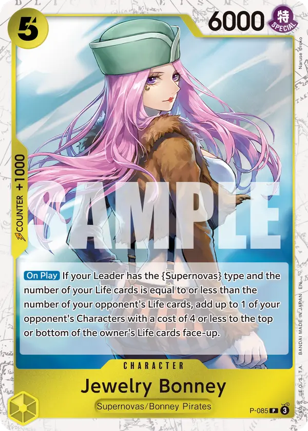 Jewelry Bonney (Pirate Foil), Premium Booster -The Best- Vol. 2 P-085