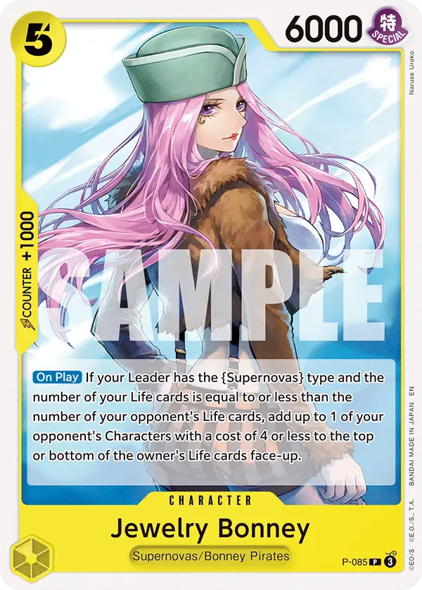 Jewelry Bonney, Starter Deck 36 YELLOW Eustass"Captain"Kid P-085