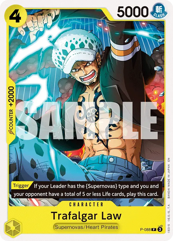 Trafalgar Law, Starter Deck 36 YELLOW Eustass"Captain"Kid P-088