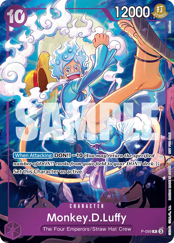 Monkey.D.Luffy (Event Pack Vol. 8), One Piece Promotion Cards P-099