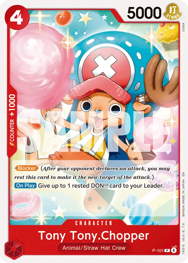 Tony Tony.Chopper, Starter Deck 31 RED Monkey.D.Luffy P-101
