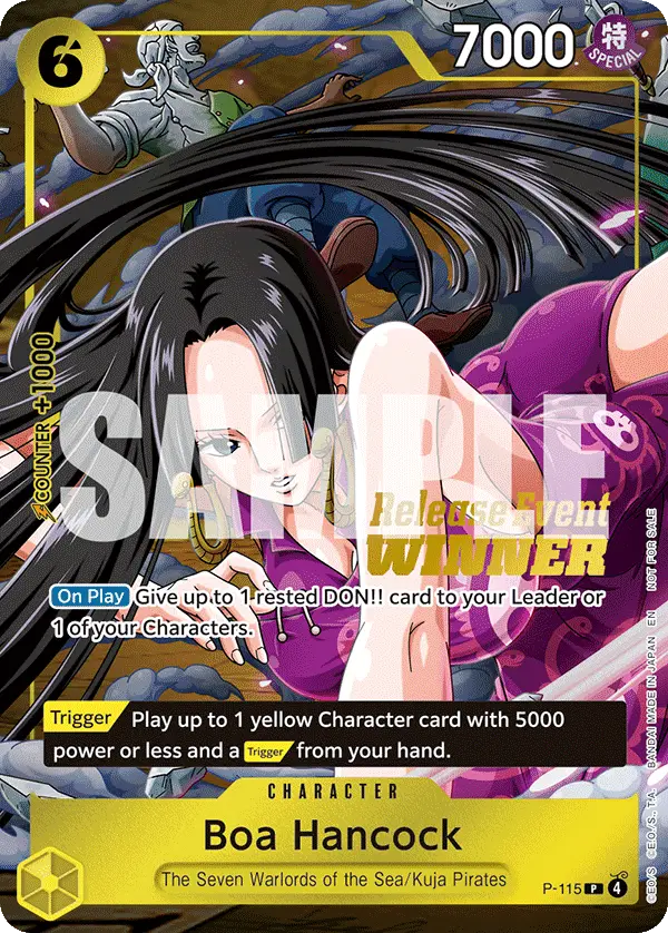 Boa Hancock (OP15 Release Event Winner), One Piece Promotion Cards P-115