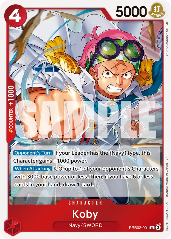 Koby, Premium Booster -The Best- Vol. 2 PRB02-001