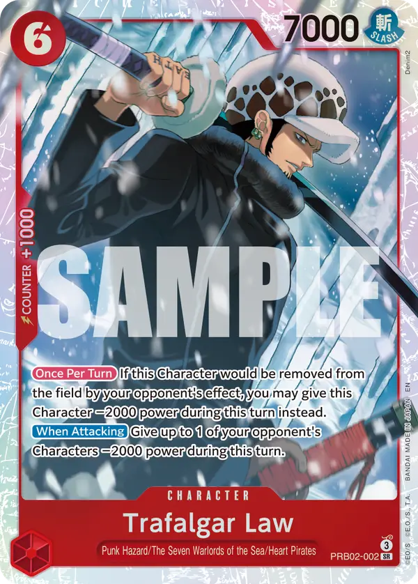Trafalgar Law, Premium Booster -The Best- Vol. 2 PRB02-002