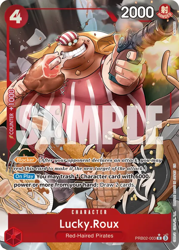 Lucky.Roux (Alt Art), Premium Booster -The Best- Vol. 2 PRB02-003
