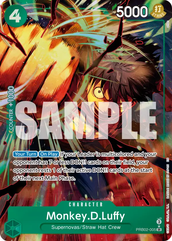 Monkey.D.Luffy (Alt Art), Premium Booster -The Best- Vol. 2 PRB02-005