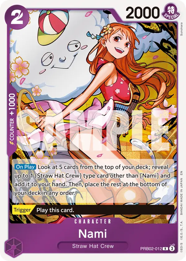 Nami, Premium Booster -The Best- Vol. 2 PRB02-012
